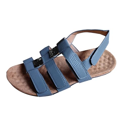 ETHKIA Sommerschuhe Damen Sandalen Bequem herren sneaker Sommerschuhe Tanzschuhe Damen Flach Outdoor Sandaletten Damen Stoßfest Sport- & Outdoorsandalen für Damen von ETHKIA