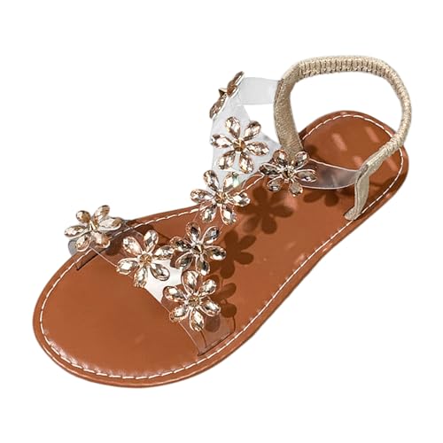 ETHKIA Sommerschuhe Damen Sandalen Mit AbsatzElegant Women Sandals Summer Sommerschuhe Flache Schuhe Für Damen Outdoor Schuhe Damen Hiking Sportschuhe Damen Fitnessstudio von ETHKIA