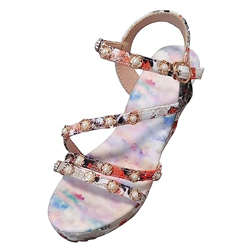 ETHKIA Sommerschuhe Damen Sandalen Sommer Elegant laufschuhe herren Sommerschuhe Damen Sandalen Hiking Plateau Sandalen Damen Hiking Sport- & Outdoorsandalen für Damen von ETHKIA