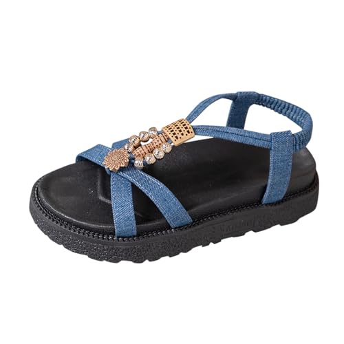 ETHKIA Sommerschuhe Plateau Sandalen Damen Elegant barfuss schuhe damen Sommerschuhe ﻿ Outdoor Brautschuhe Stoßfest Sport- & Outdoorsandalen für Damen von ETHKIA