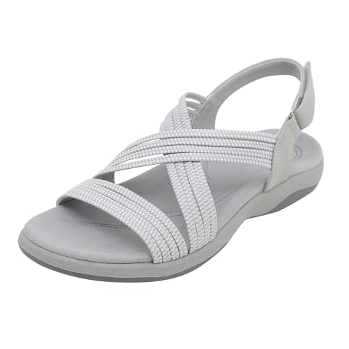 ETHKIA Sommerschuhe Plateau Sandalen Damen Elegant sportschuhe herren Sommerschuhe Flache Schuhe Für Damen Hiking Stiefeletten Damen Mit Absatz Stoßfest Sport- & Outdoorsandalen für Damen von ETHKIA