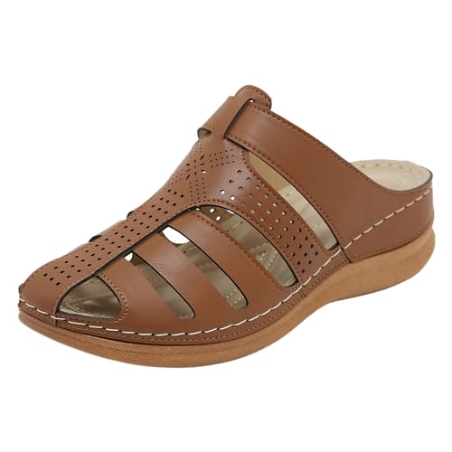 ETHKIA Sommerschuhe Sandalen Bequem herren schuhe Sommerschuhe Slings Damen Outdoor Stiefeletten Damen Mit Absatz Stoßfest Sport- & Outdoorsandalen für Damen von ETHKIA