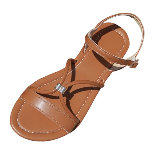 ETHKIA Sommerschuhe Sandalen Breite Füße Damen Bequem Hausschuhe Herren Sommerschuhe ﻿ Sport Brautschuhe Stoßfest Sport- & Outdoorsandalen für Damen von ETHKIA