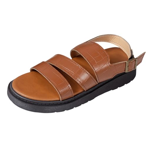 ETHKIA Sommerschuhe Sandalen Breite Füße Damen Bequem schuhe herren Sommerschuhe Flache Schuhe Für Damen Sport Damen Schuhe Stoßfest Sport- & Outdoorsandalen für Damen von ETHKIA