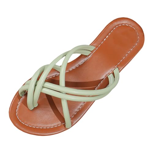 ETHKIA Sommerschuhe Sandalen Breite Füße Damen Bequem schuhe herren Sommerschuhe Tanzschuhe Damen Flach Trekking Stiefel Damen Stoßfest Sport- & Outdoorsandalen für Damen von ETHKIA