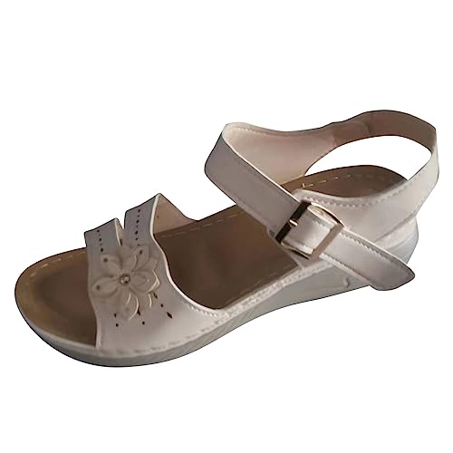 ETHKIA Sommerschuhe Sandalen DamenElegant Hausschuhe Herren Sommerschuhe Ballerinas Damen Hiking Damen Stiefeletten Sommerschuhe Sport- & Outdoorsandalen für Damen von ETHKIA