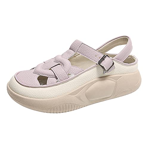 ETHKIA Sommerschuhe Sandalen Für Jungen Bequem sportschuhe herren Sommerschuhe Tanzschuhe Damen Flach Trekking Sandaletten Damen Hiking Sport- & Outdoorsandalen für Damen von ETHKIA