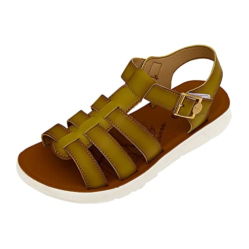 ETHKIA Sommerschuhe Sandalen Für Jungen Elegant Sandalen Damen Sommerschuhe Slings Damen Walking Cowboy Stiefeletten Damen Stoßfest Sport- & Outdoorsandalen für Damen von ETHKIA