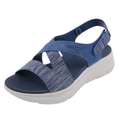 ETHKIA Sommerschuhe Sandalen Für Jungen Elegant sportschuhe damen Sommerschuhe Damen Schuhe Hiking Schuhe Damen Stoßfest Sport- & Outdoorsandalen für Damen von ETHKIA