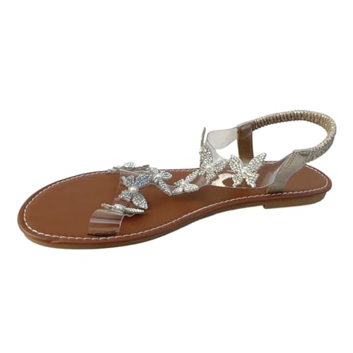 ETHKIA Sommerschuhe Sandalen Jungen Bequem Hausschuhe Herren Sommerschuhe Tanzschuhe Damen Flach Walking Keilabsatz Schuhe Damen Sommerschuhe Sport- & Outdoorsandalen für Damen von ETHKIA