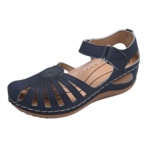 ETHKIA Sommerschuhe Sandalen Jungen Bequem turnschuhe damen Sommerschuhe Ballerinas Damen Hiking Stiefeletten Damen Stoßfest Sport- & Outdoorsandalen für Damen von ETHKIA