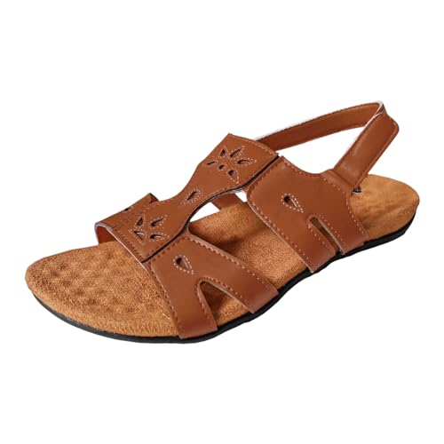 ETHKIA Sommerschuhe Sandalen JungenBequem Hausschuhe Herren Sommerschuhe Flache Schuhe Für Damen Hiking High Heels Sexy Stoßfest Sport- & Outdoorsandalen für Damen von ETHKIA