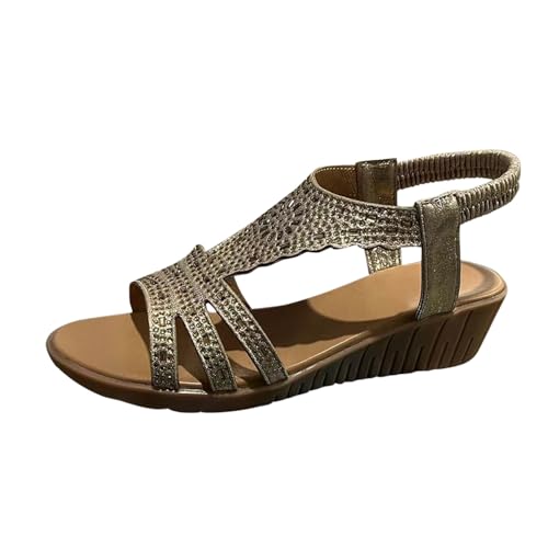 ETHKIA Sommerschuhe Sommer Sandalen Damen Elegant Hausschuhe Herren Sommerschuhe Damenschuhe Sport Sandaletten Damen Mit Absatz Sommerschuhe Sport- & Outdoorsandalen für Damen von ETHKIA