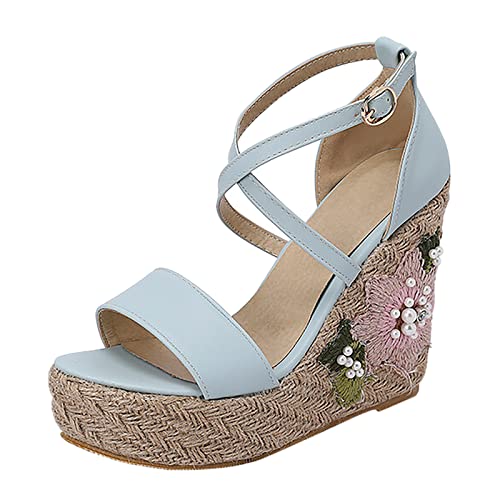 ETHKIA Sommerschuhe Sommer Sandalen Damen Elegant damen schuhe Sommerschuhe Flache Schuhe Für Damen Sport High Heels Sexy Hiking Sport- & Outdoorsandalen für Damen von ETHKIA