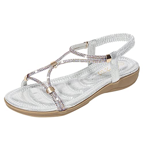 ETHKIA Sommerschuhe Zehentrenner Sandalen Damen Bequem Hausschuhe Herren Sommerschuhe Sandaletten Damen Mit Absatz Outdoor Sandaletten Damen Mit Absatz Sommerschuhe Sport- & Outdoorsandalen für Damen von ETHKIA