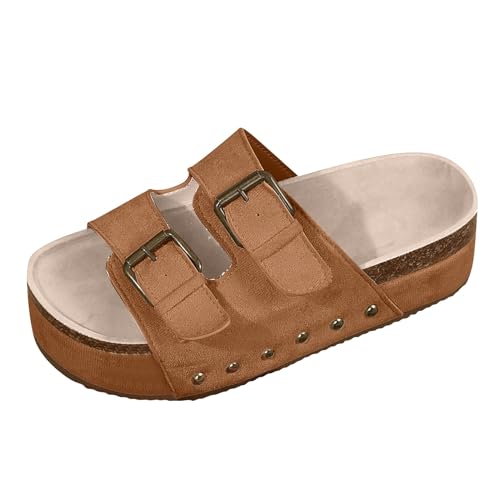 ETHKIA Sommerschuhe Zehentrenner Sandalen Damen Bequem sneaker herren Sommerschuhe High Heels Sport Sandaletten Damen Mit Absatz Stoßfest Sport- & Outdoorsandalen für Damen von ETHKIA