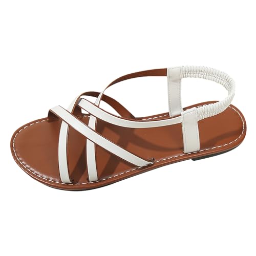 ETHKIA Sommerschuhe Zehentrenner Sandalen Damen Elegant Flip Flops Damen Sommerschuhe Sandaletten Damen Trekking Damen Stiefeletten Stoßfest Sport- & Outdoorsandalen für Damen von ETHKIA