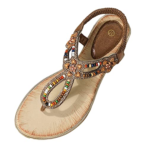 ETHKIA Sommerschuhe Plateau Sandalen Damen Elegant clogs & pantoletten für damen Sommerschuhe Damen-Tanzschuhe Hiking Damen Schuhe Stoßfest Sport- & Outdoorsandalen für Damen von ETHKIA