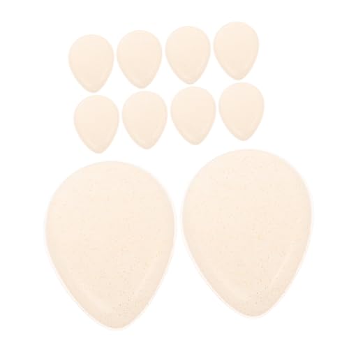 ETHZZLE 10stücke Silikon-make-up Transparente Applikator Puderquaste Für Foundation Creme Und Puder Nicht Saugfähig Ergonomisches Design Für Empfindliche Haut ETHZZLE 10stücke Silikon-make-up Transparente Applikator Puderquaste Für Foundation Creme Und Puder Nicht Saugfähig Ergonomisches Design Für Empfindliche Haut von ETHZZLE