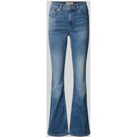 ETIQUETT ESSENTIALS Bootcut Fit Jeans im 5-Pocket-Design Modell 'Grace' in Jeansblau, Größe 26/32 von ETIQUETT ESSENTIALS