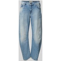 ETIQUETT ESSENTIALS Smarty Wide Leg Fit Jeans im Destroyed-Look Modell 'Smarty' in Jeansblau, Größe 28/30 von ETIQUETT ESSENTIALS