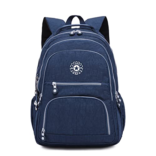 ETORRY Laptop Rucksack Damen 15,6 Zoll Laptopfach Schulrucksack Stylischer Großer Daypack für Uni Reisen Alltag Freizeit Job Damen Rucksack. (Royal Blue,M) von ETORRY