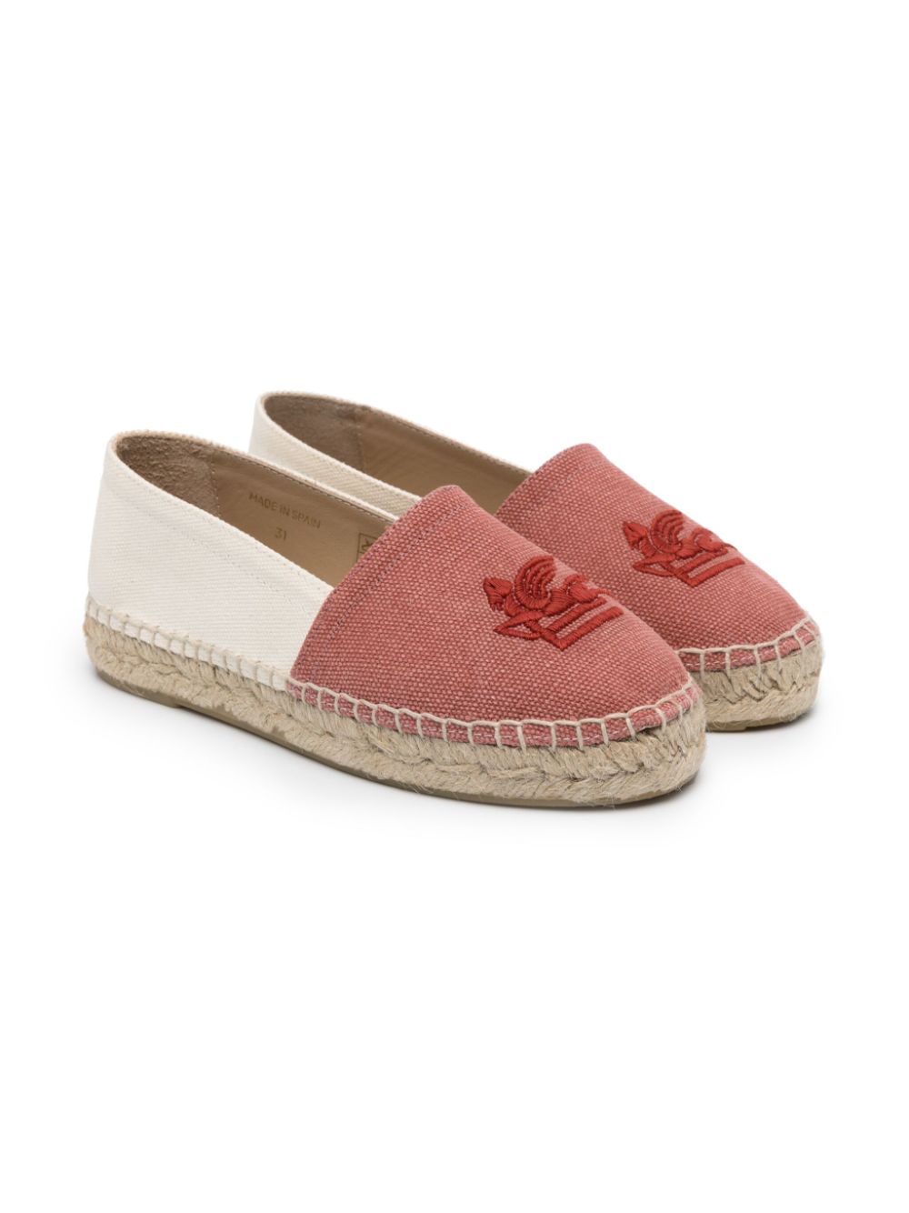 ETRO KIDS Pegaso Espadrilles - Nude von ETRO KIDS