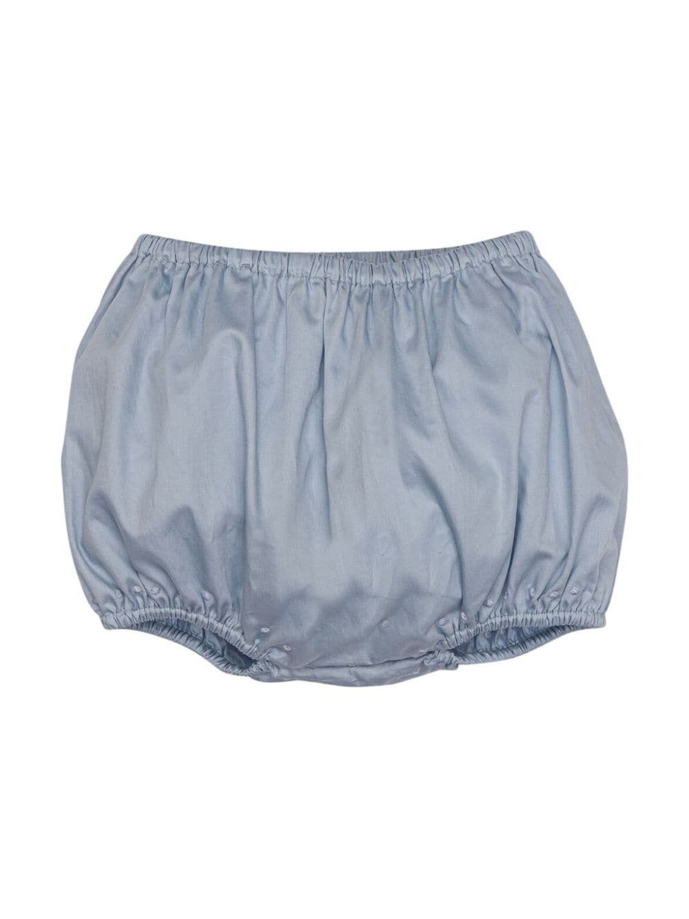 ETRO KIDS Satin-Shorts mit Pegaso-Stickerei - Blau von ETRO KIDS