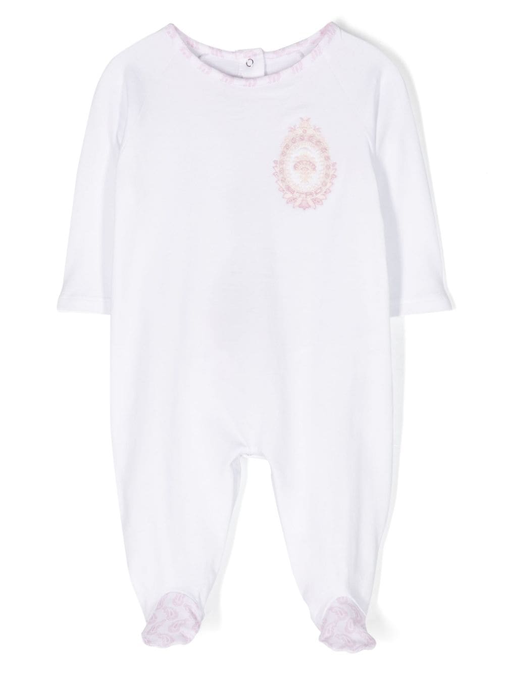 ETRO KIDS Pyjama mit Stickerei - Weiß von ETRO KIDS