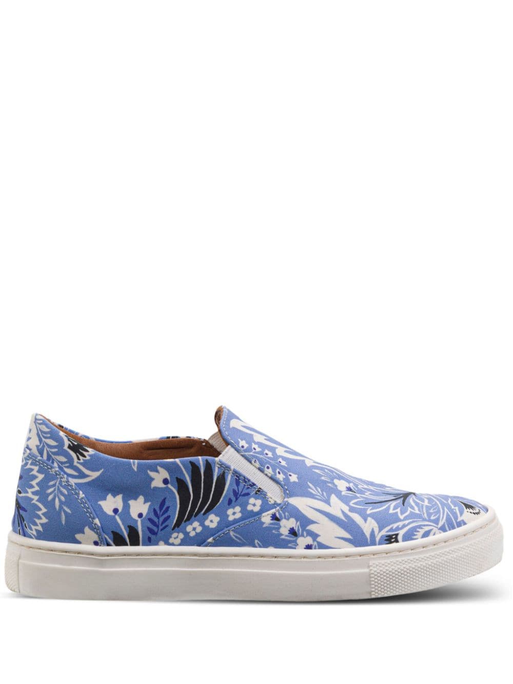 ETRO KIDS Slip-On-Sneakers mit Paisley-Print - Blau von ETRO KIDS