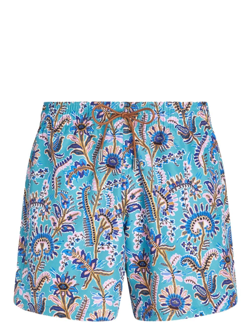 ETRO Badeshorts mit Blumen-Print - Blau von ETRO