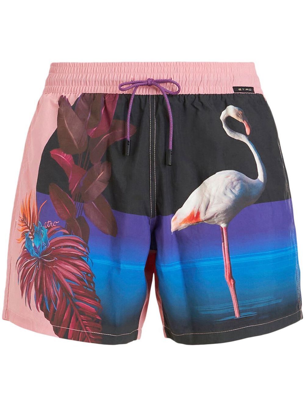 ETRO Badeshorts mit Blumen-Print - Rosa von ETRO