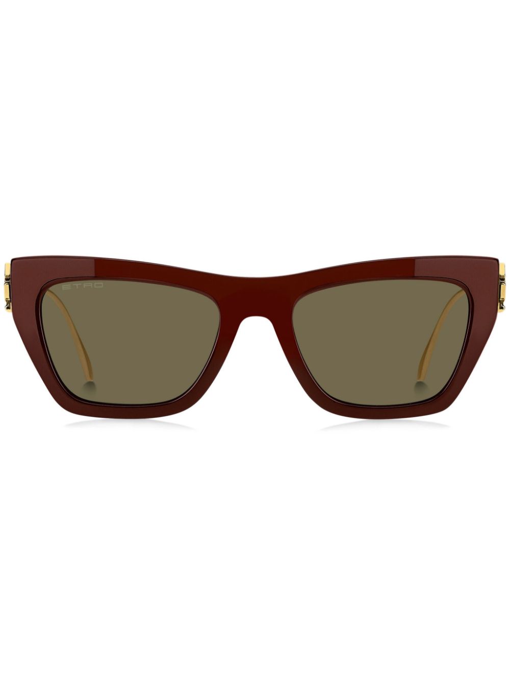 ETRO Bold Pegaso Cat-Eye-Sonnenbrille - Rot von ETRO