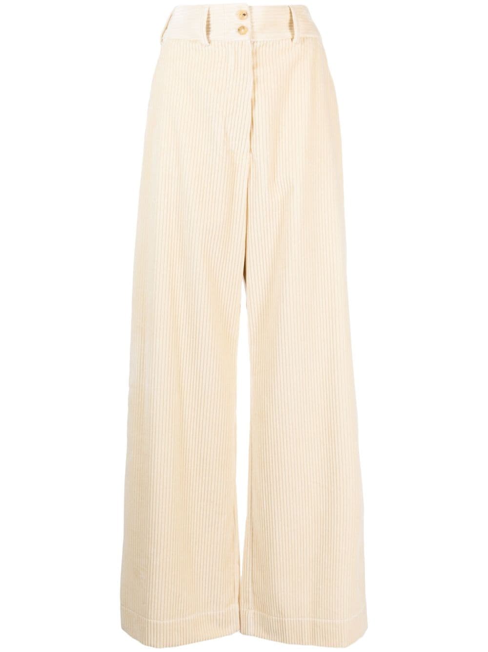 ETRO Cordhose mit weitem Bein - Nude von ETRO