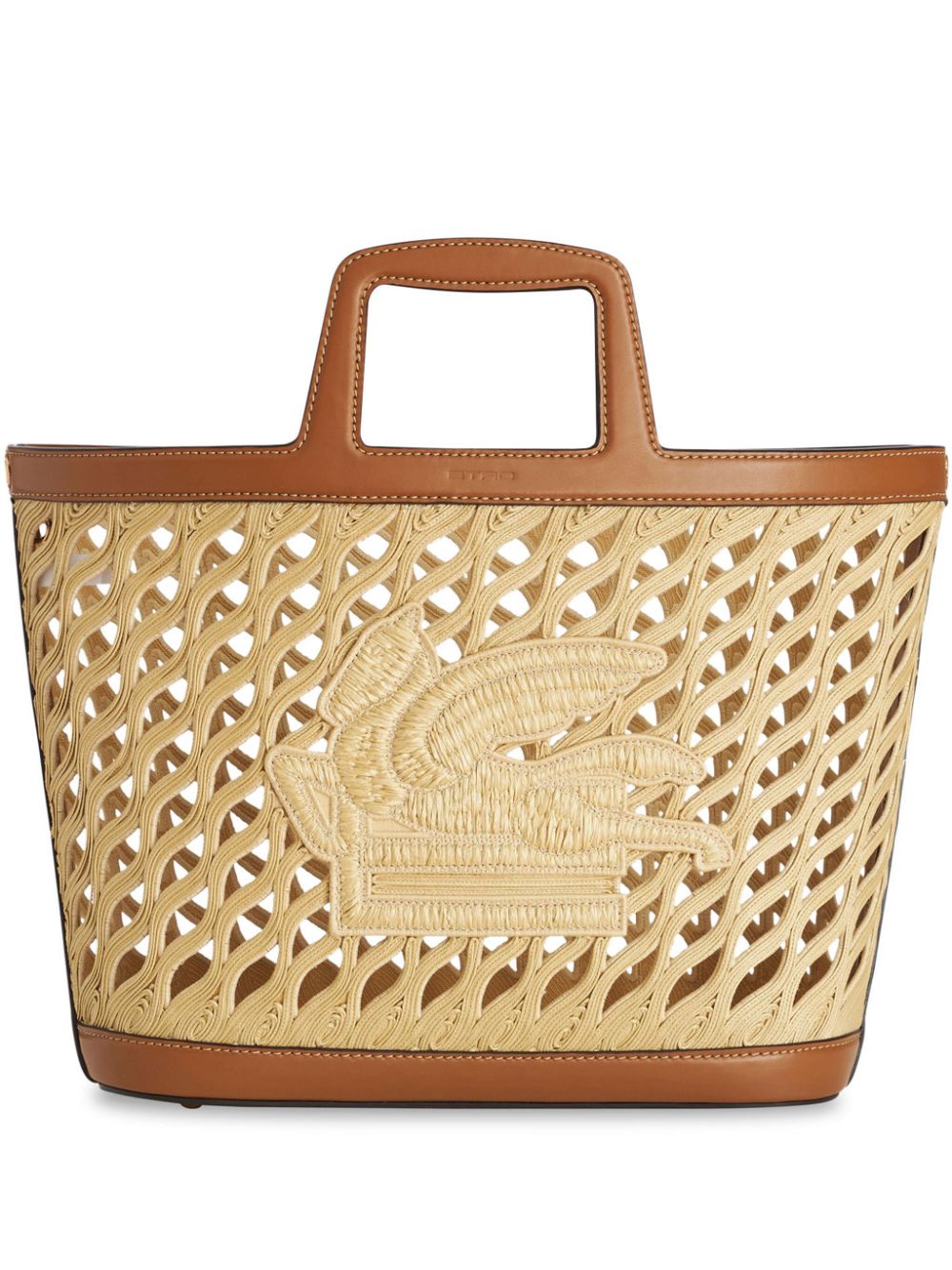 ETRO Großer Pegaso Coffa Shopper - Nude von ETRO