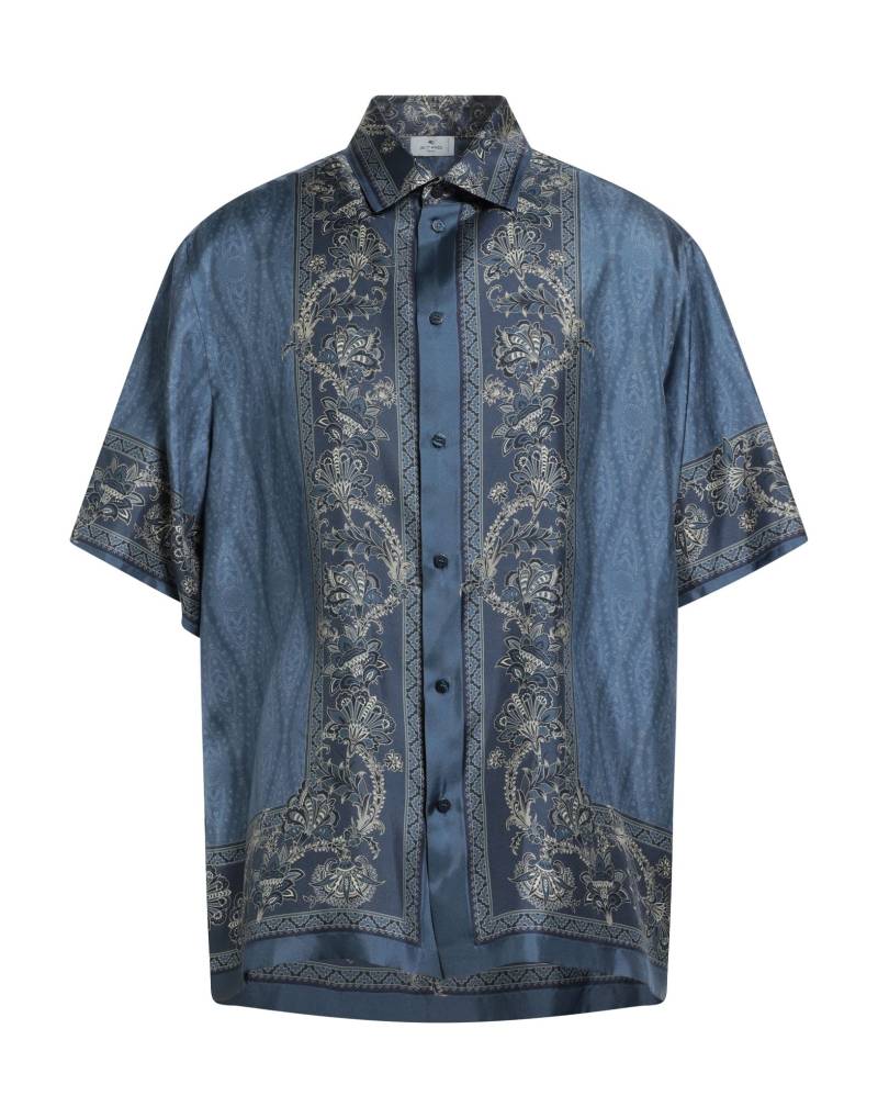 ETRO Hemd Herren Taubenblau von ETRO