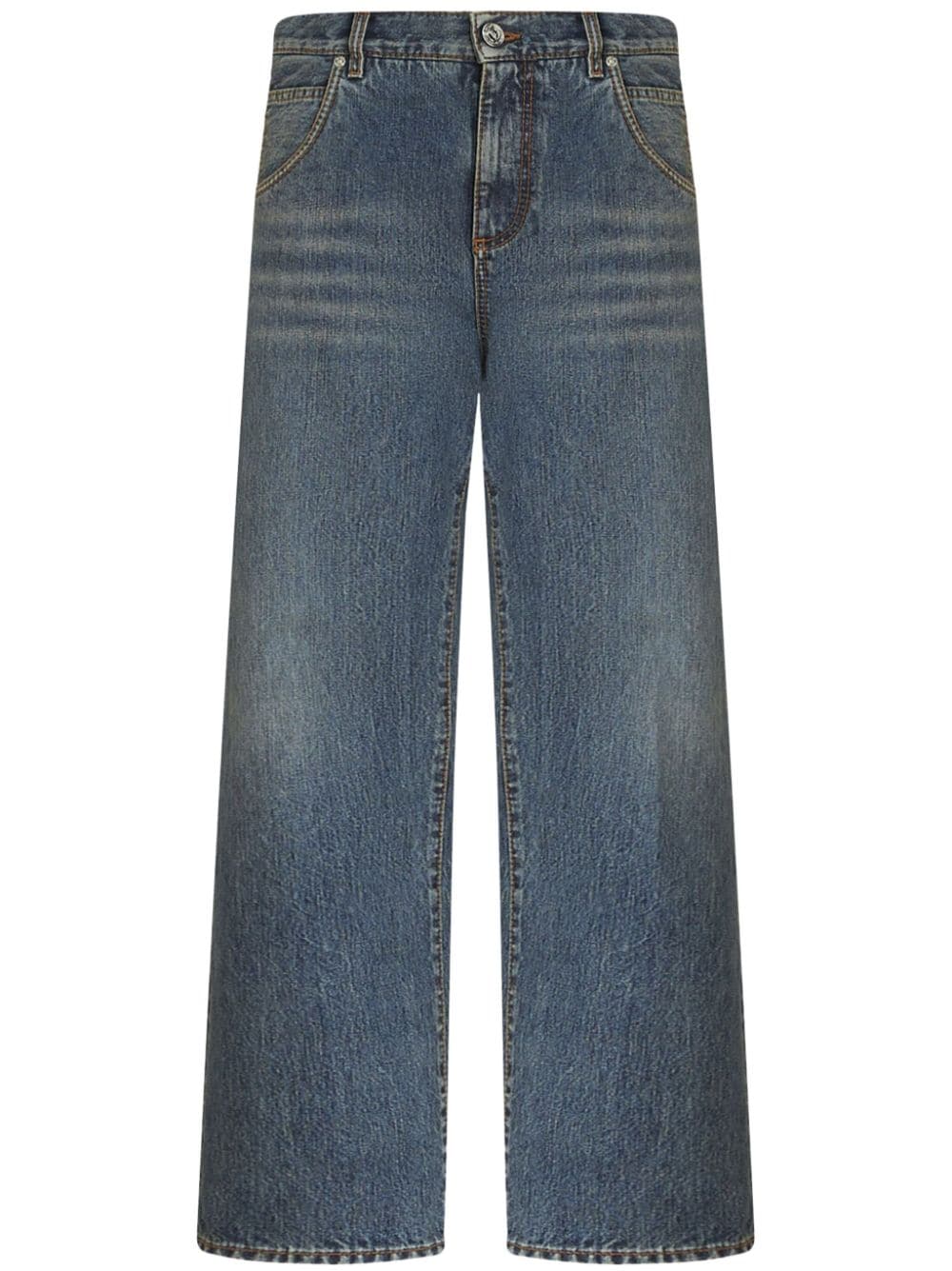 ETRO Weite Cropped-Jeans - Blau von ETRO