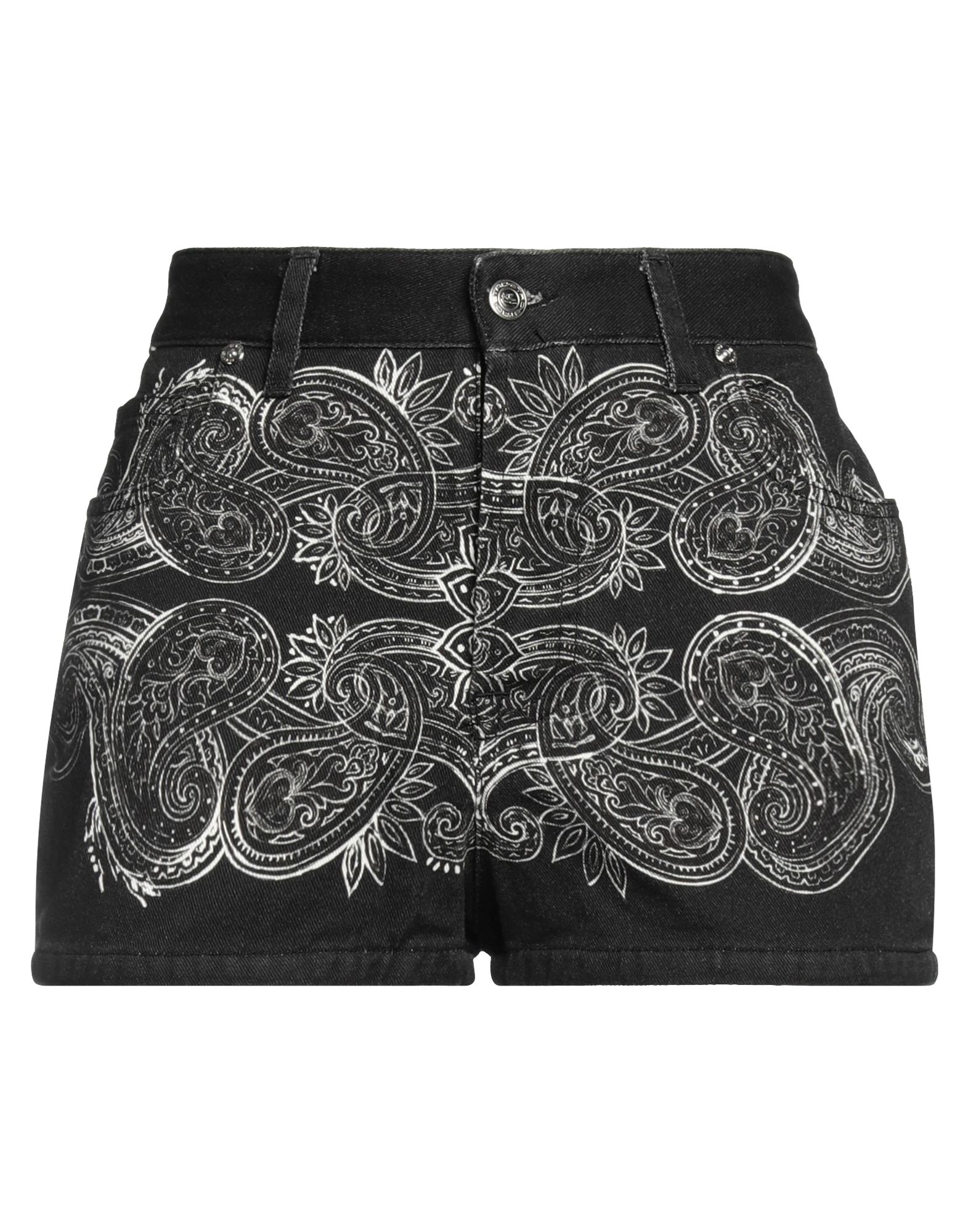 ETRO Jeansshorts Damen Schwarz von ETRO