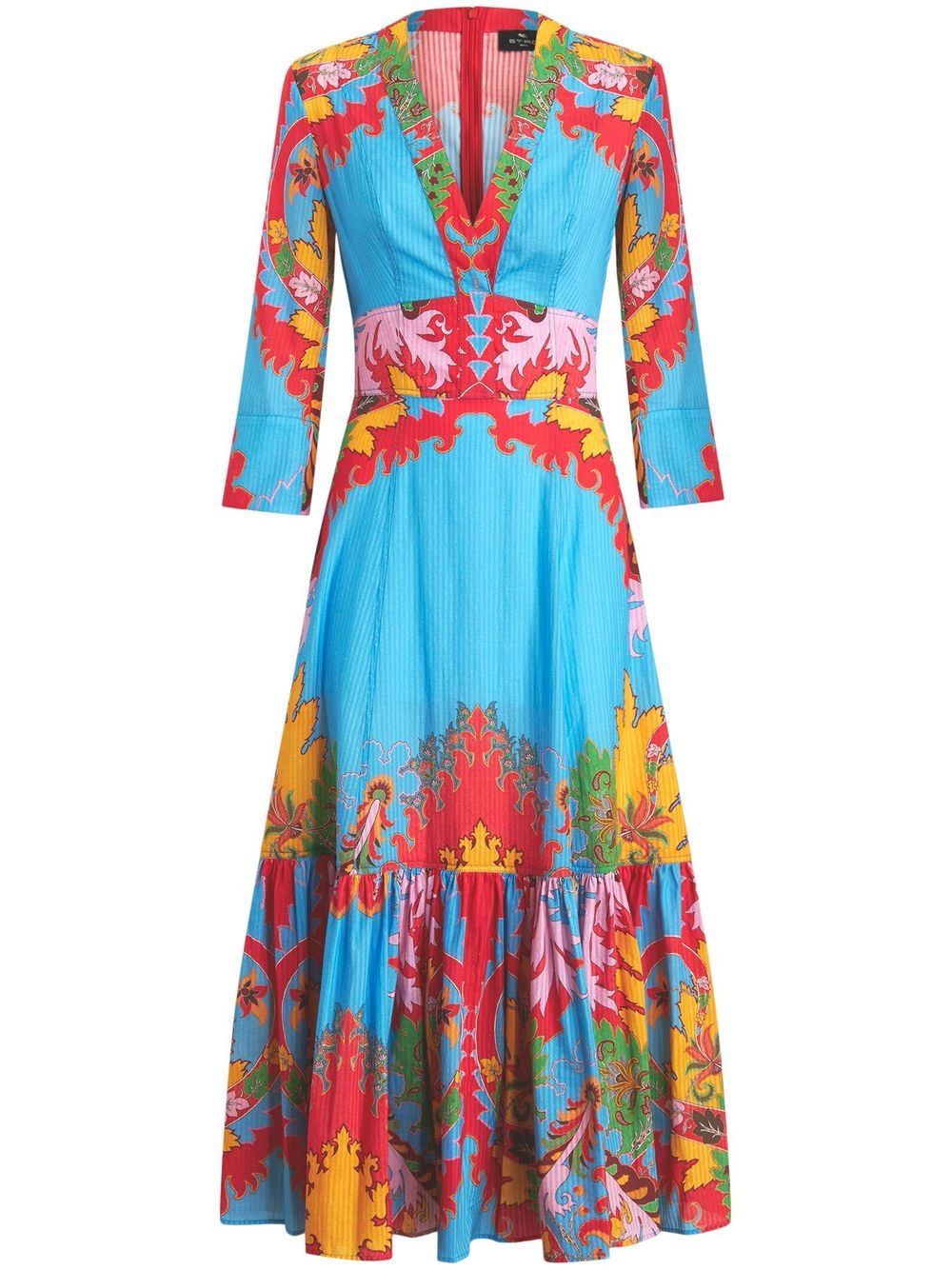 ETRO Kleid mit Paisley-Print - Blau von ETRO