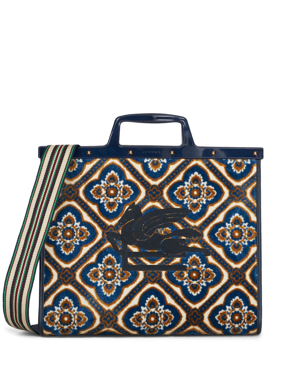 ETRO Love Jacquard-Shopper - Nude von ETRO