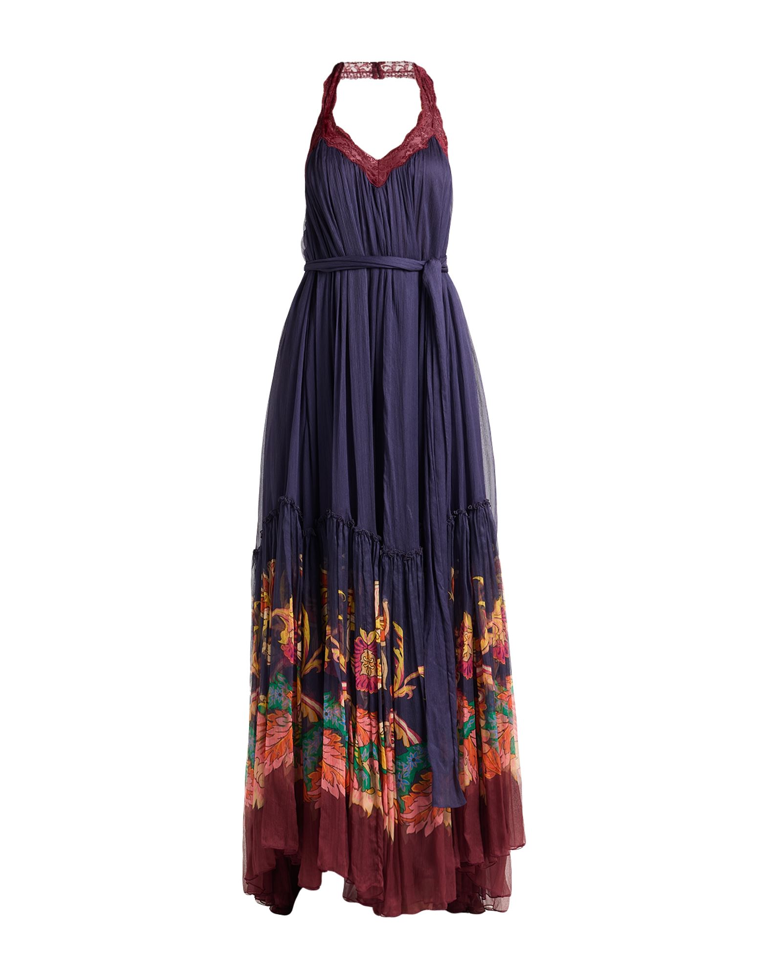 ETRO Maxi-kleid Damen Dunkelviolett von ETRO