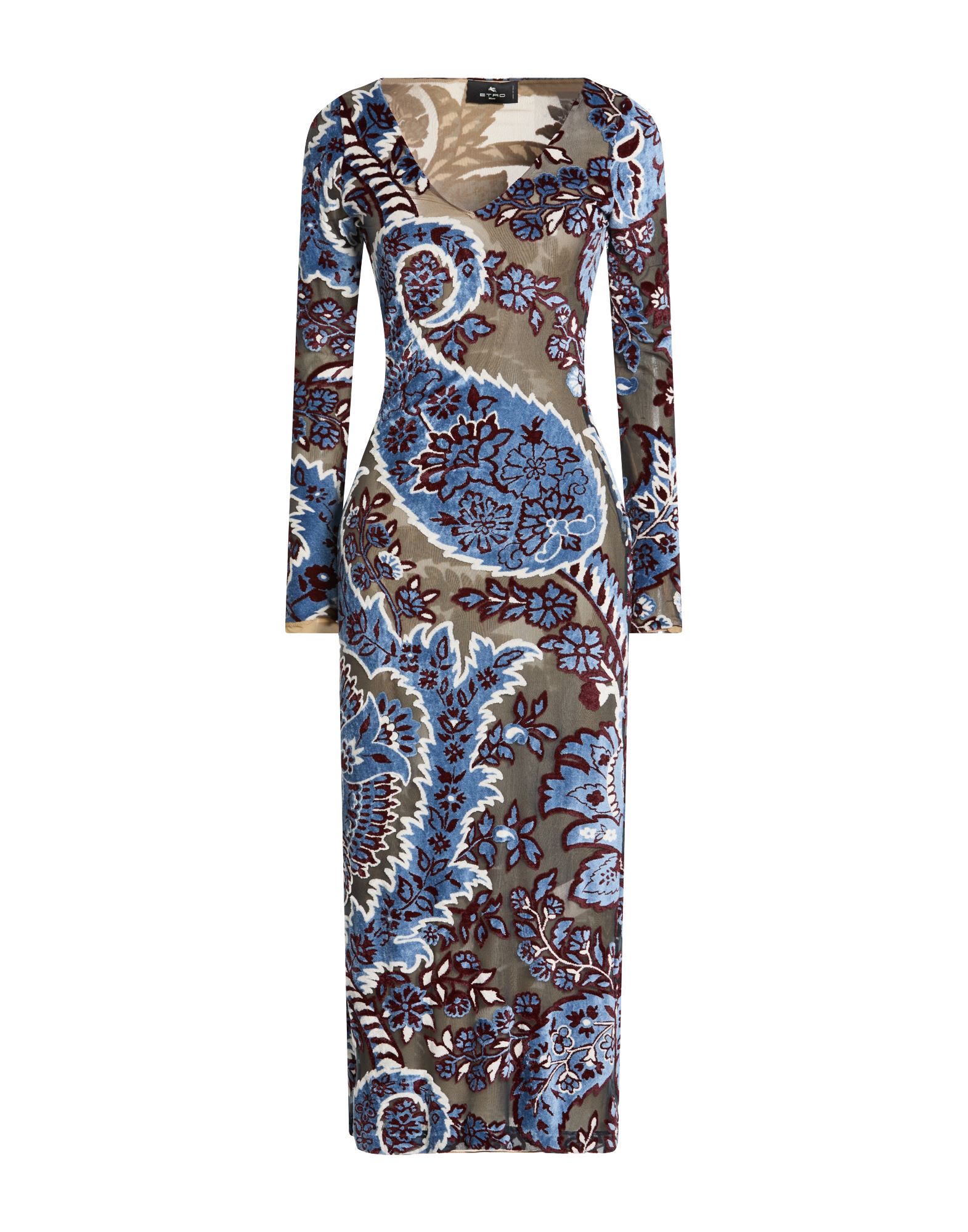 ETRO Midi-kleid Damen Hellblau von ETRO