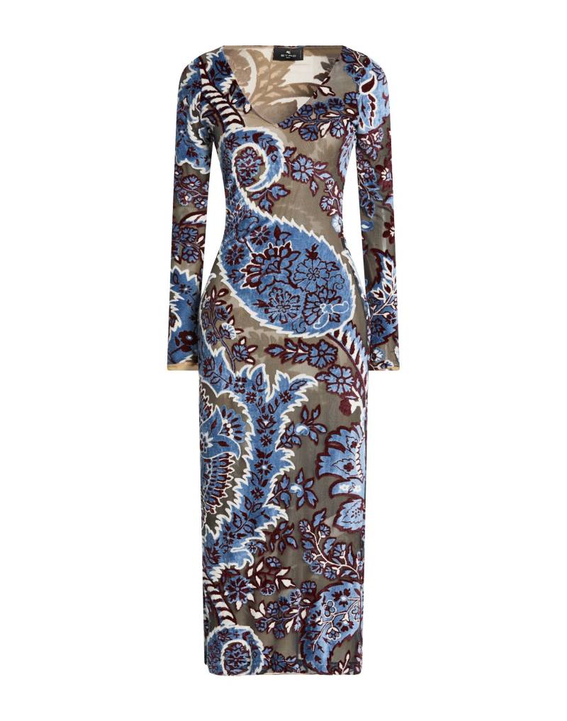 ETRO Midi-kleid Damen Hellblau von ETRO