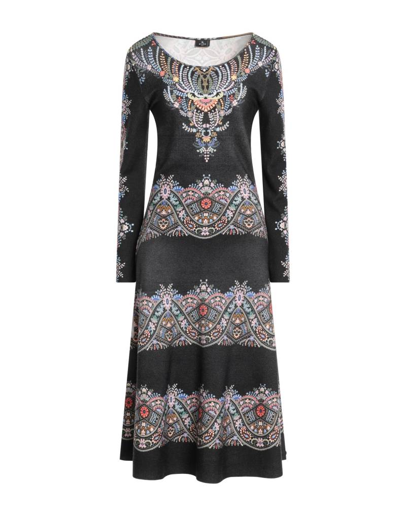ETRO Midi-kleid Damen Schwarz von ETRO