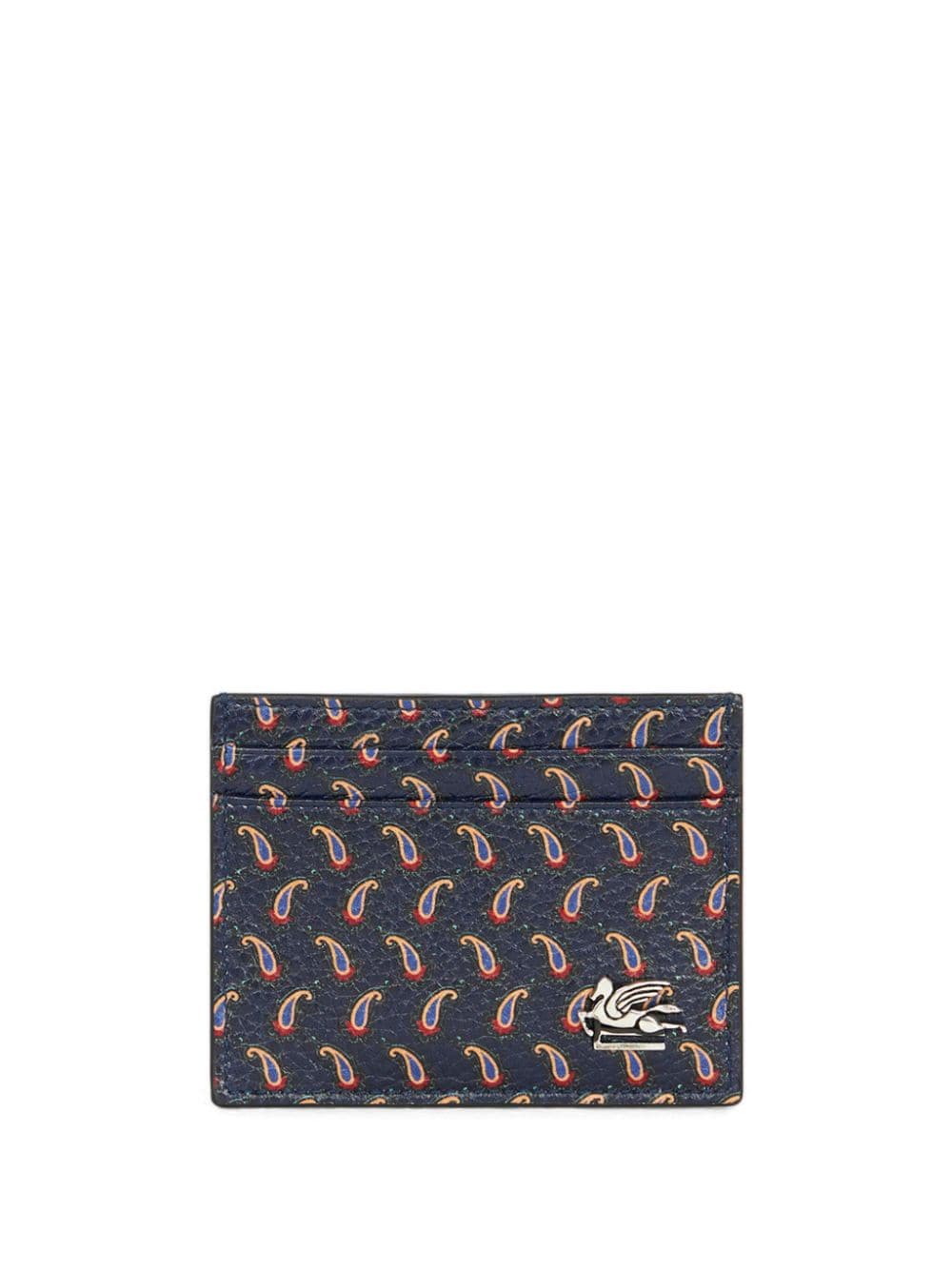 ETRO Pegaso Kartenetui mit Paisley-Print - Blau von ETRO