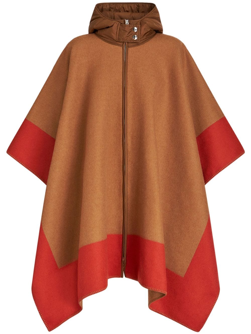 ETRO Fein gestricktes Cape - Braun von ETRO