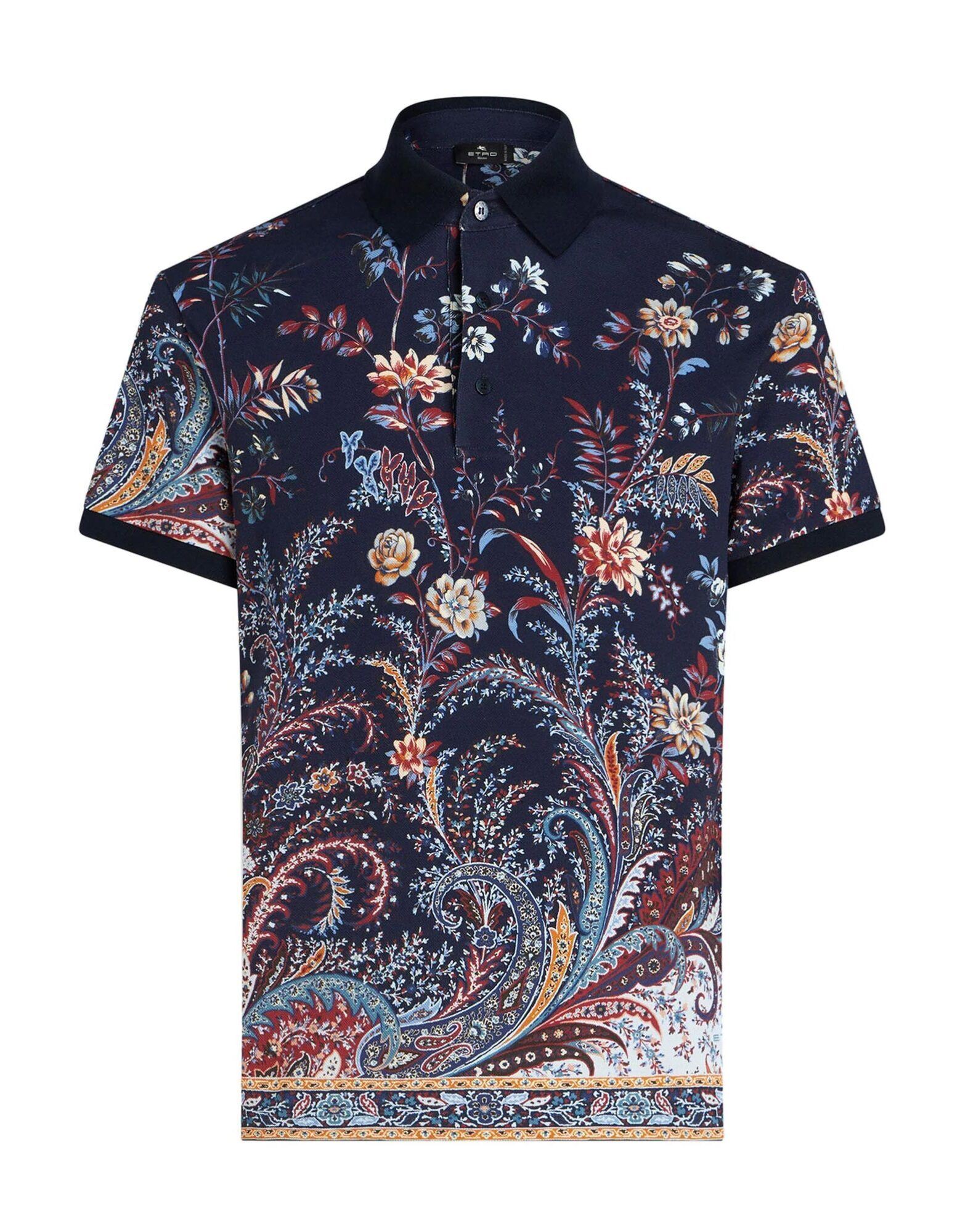 ETRO Poloshirt Herren Marineblau von ETRO