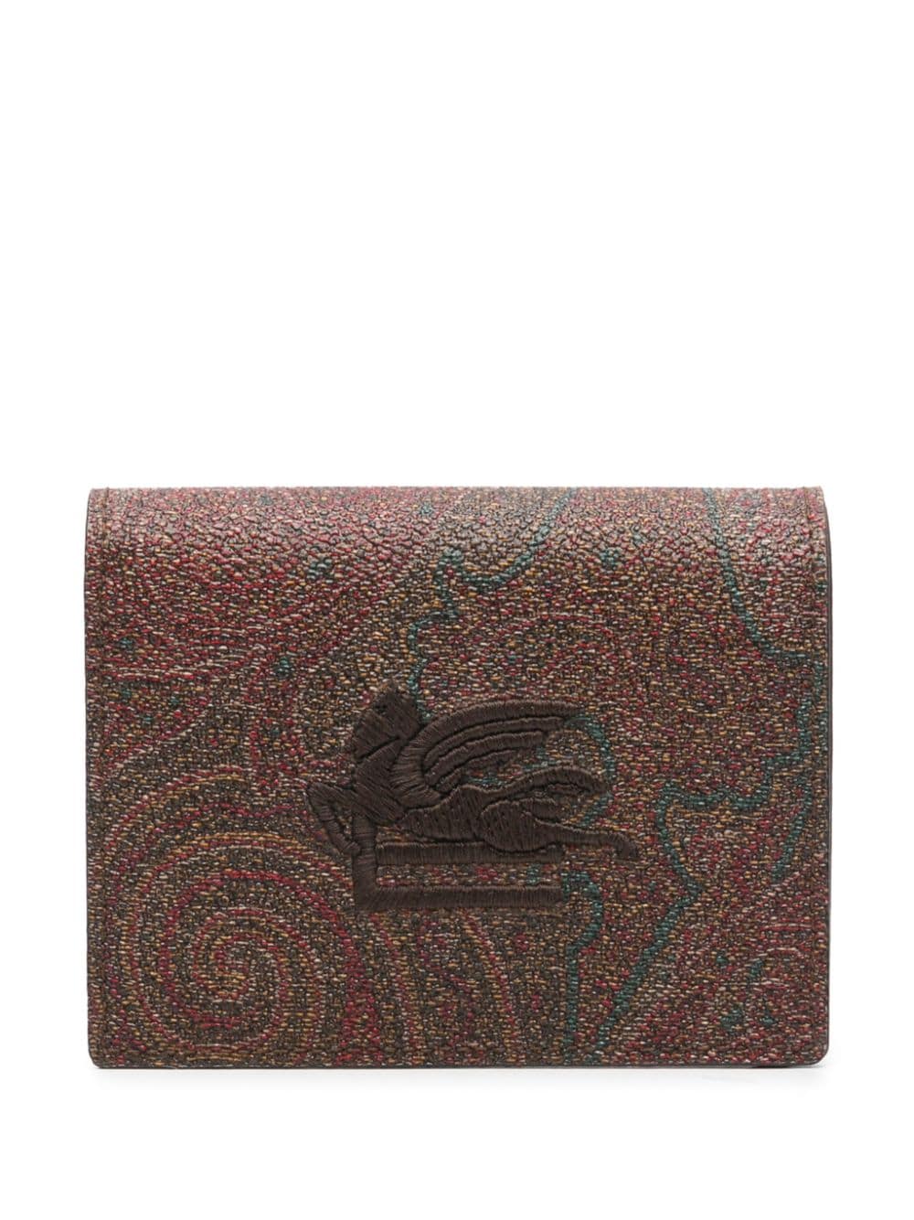 ETRO Portemonnaie mit Paisley-Print - Braun von ETRO