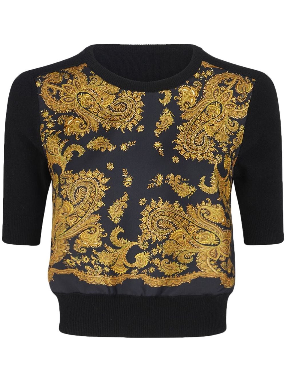 ETRO Pullover mit Print - Schwarz von ETRO