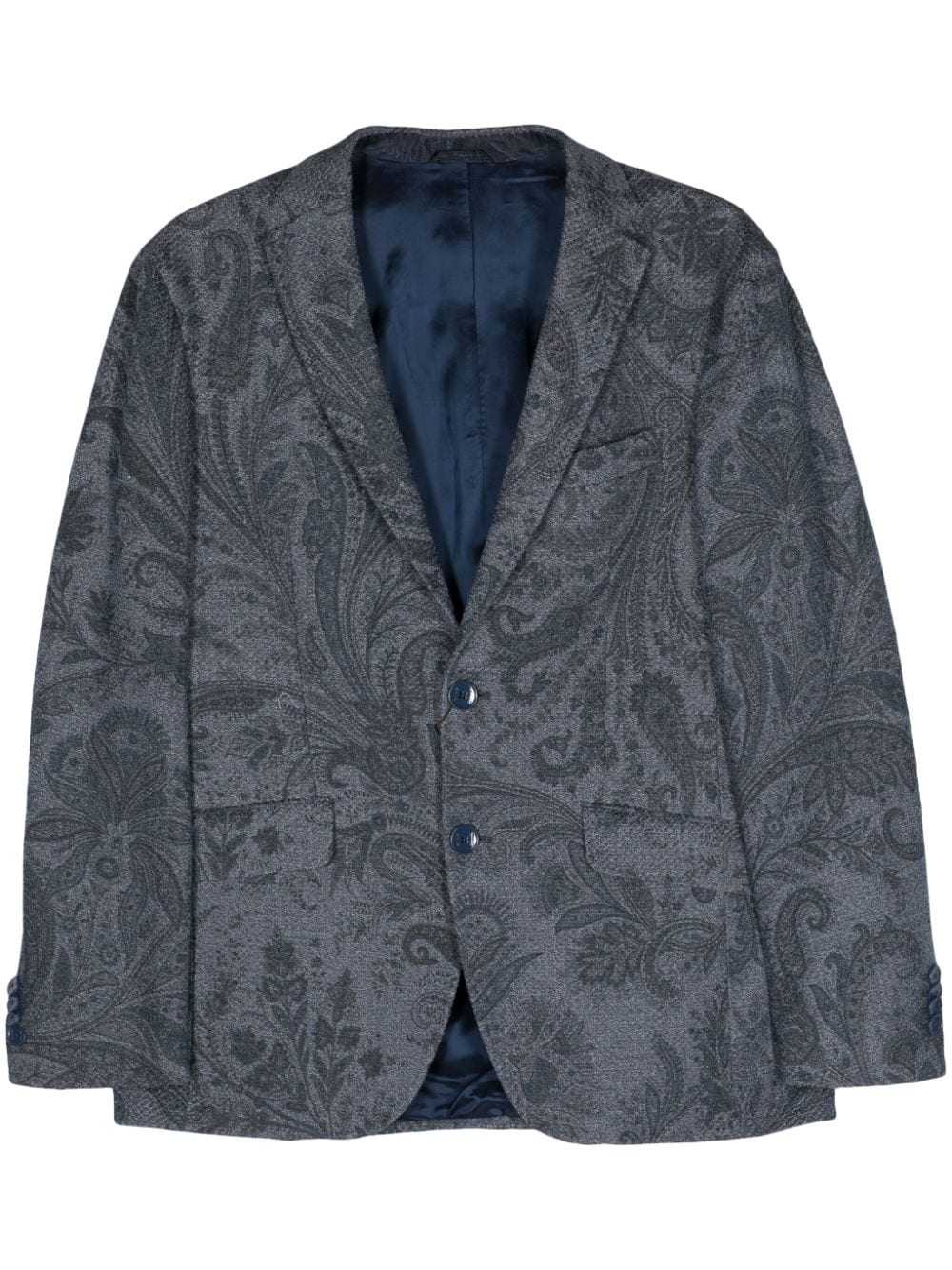 ETRO Sakko aus Paisley-Jacquard - Blau von ETRO